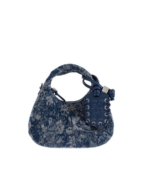GANNI floral-pattern tote bag