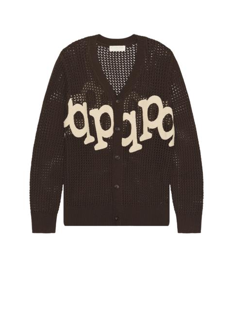 Museum of Peace & Quiet Etched Crochet Cardigan