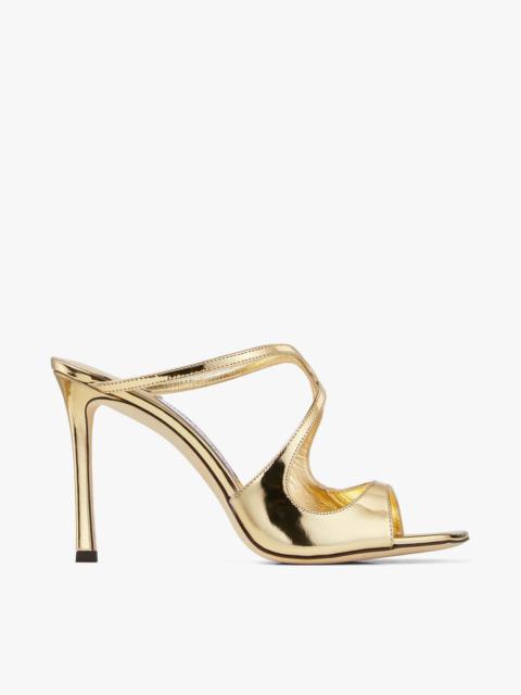 Anise 95
Gold Liquid Metal Leather Mules