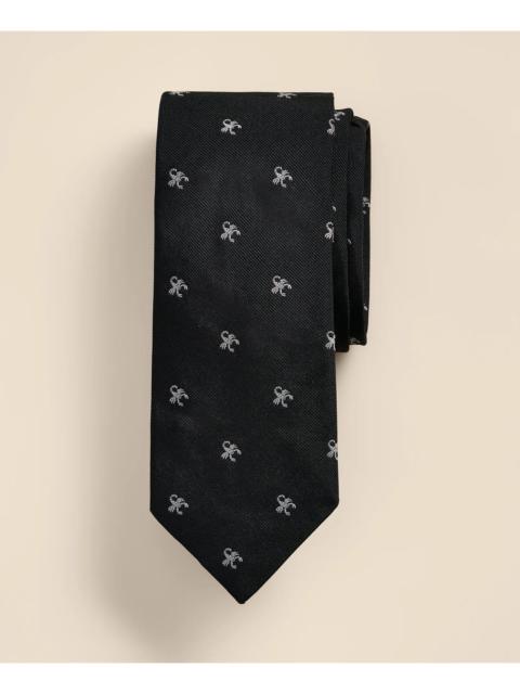 Brooks Brothers Silk Zodiac Tie