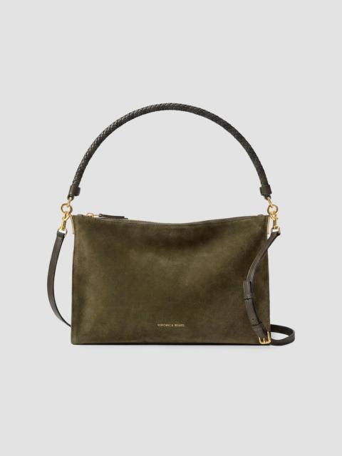 VERONICA BEARD Women's Vida Small Suede Bag - Cypress