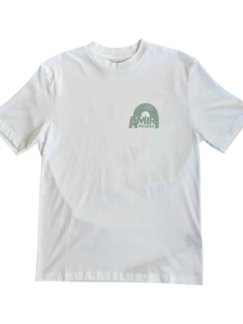 AMIRI Records T-Shirt "White / Mint" D7FF33B7