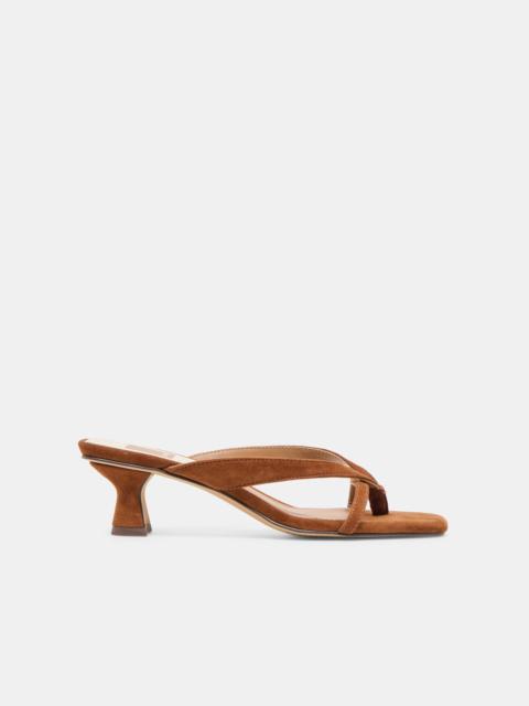 dolce vita BREVEL HEELS DK BROWN SUEDE