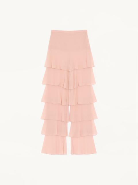 Valentino LIGHT GEORGETTE PANTS