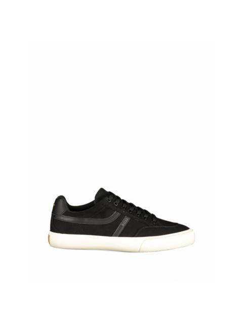 BOSS logo-print lace-up sneakers