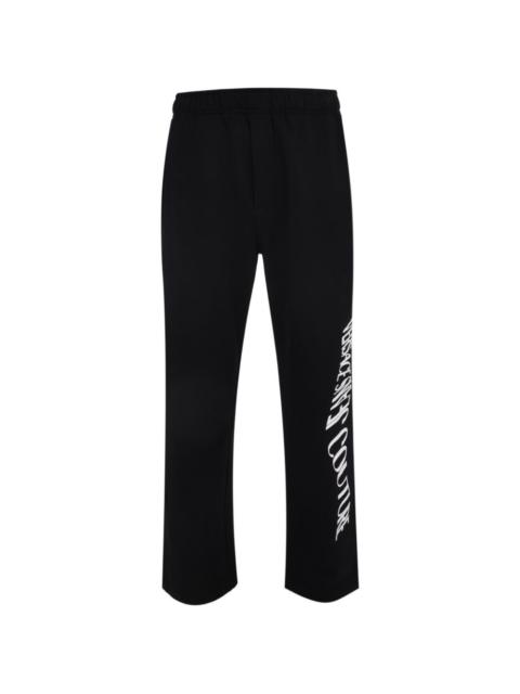 VERSACE JEANS COUTURE logo-print track pants
