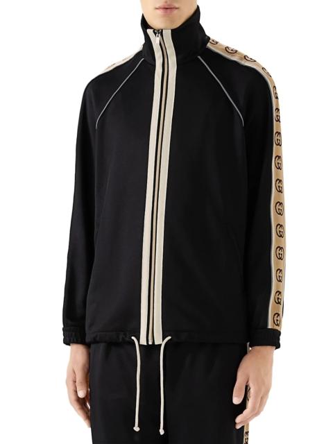 GUCCI Oversized Technical Jersey Jacket