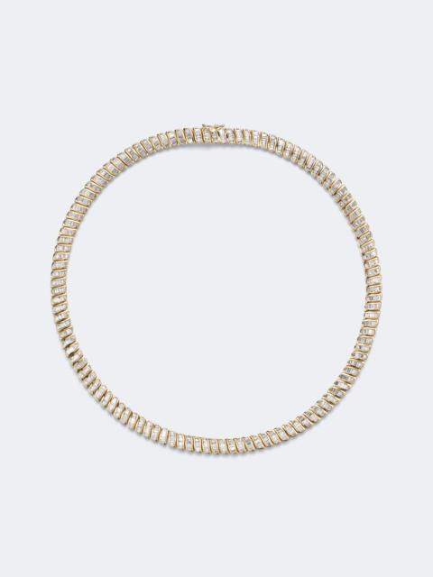 ANITA KO Zoe 18kt gold choker with diamonds