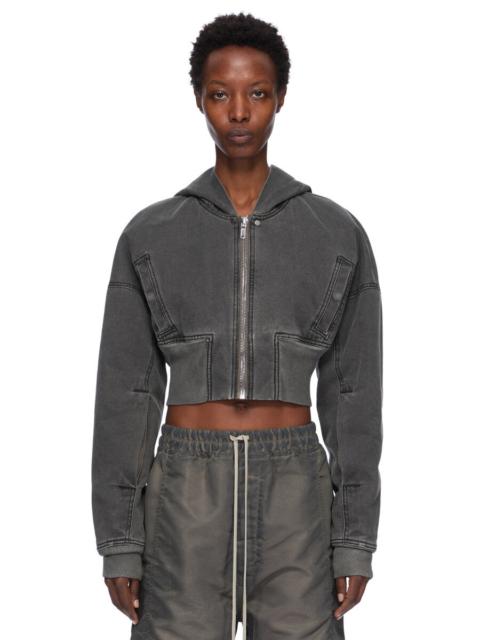 Rick Owens DRKSHDW HOODED CROPPED FLIGHT