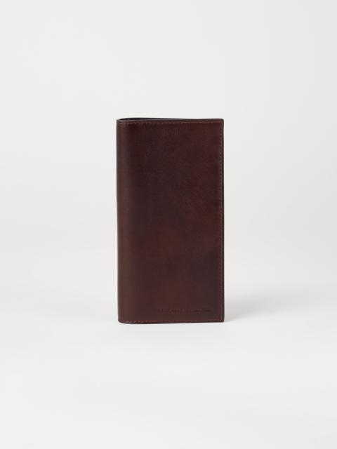 Brunello Cucinelli Calfskin maxi card case