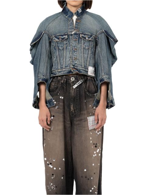 Maison MIHARAYASUHIRO Asymmetric Denim Jacket