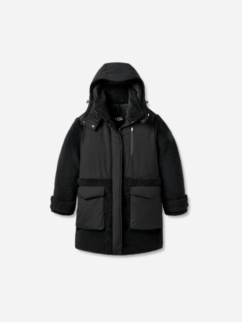 UGG ® Women's Kaysin Down Parka Jacket Polyester in Black