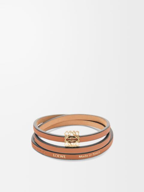 Loewe Twist bangle in calfskin