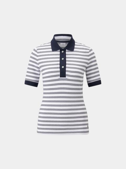 BOGNER Wendy Polo shirt in Navy blue/White