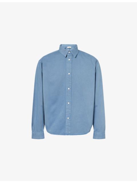 FRAME Classic Relaxed-Fit Denim Shirt