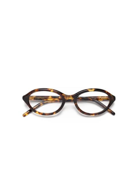 RETROSUPERFUTURE Numero 145 oval-frame glasses