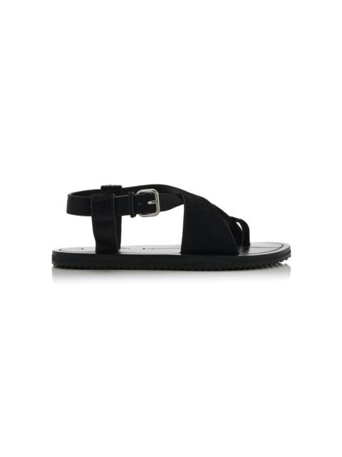 A.EMERY Ora Ponyhair Sandals black