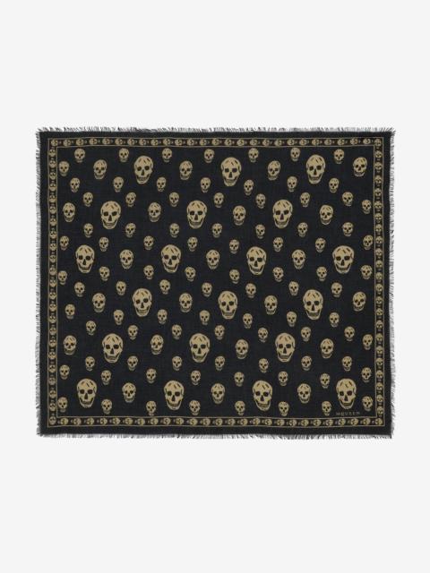 Alexander McQueen Classic Skull Scarf