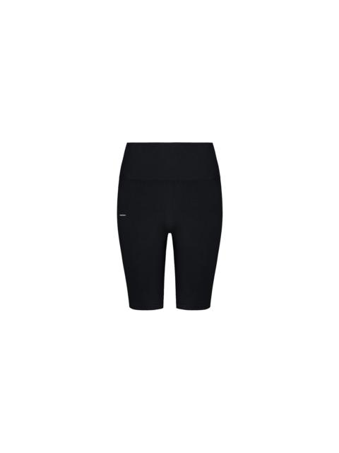 PANGAIA Women's 365 Cotton Stretch Cycle Shorts - Black