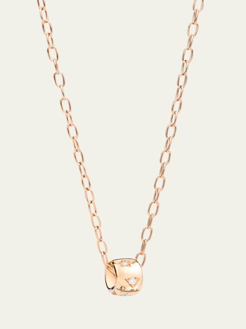 Pomellato Iconica 18K Rose Gold Diamond Pendant Necklace