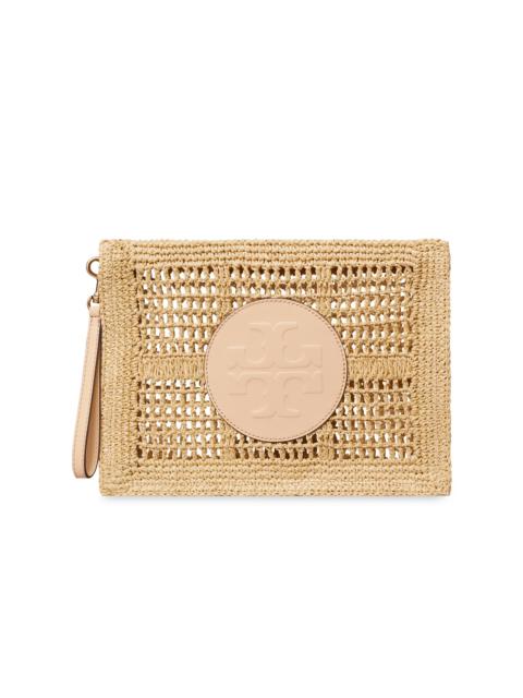 TORY BURCH Women's Ella Crochet Pouch - Natural