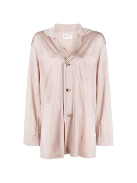 Maison Margiela oversized button-up blouse