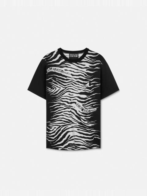VERSACE JEANS COUTURE Zebra Regular-Fit T-Shirt