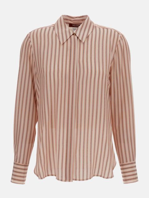 Max Mara Studio Striped silk shirt