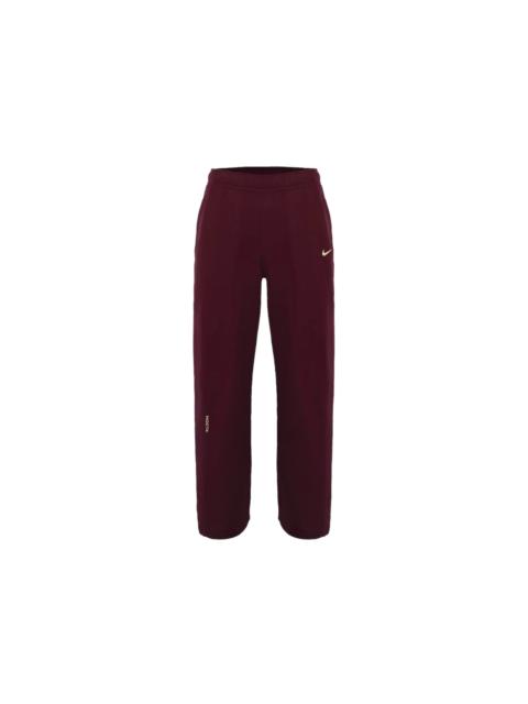 Nike x NOCTA Fleece CS Open Hem Sweatpant Dark Beetroot