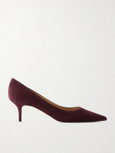 Gianvito Rossi 55 Suede Pumps