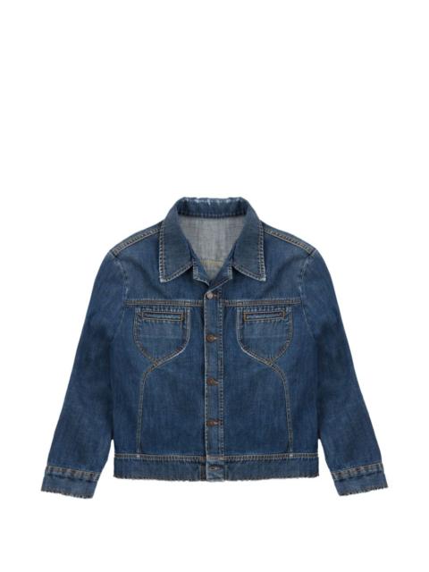 FORTELA Whitneyj button-fastening denim jacket