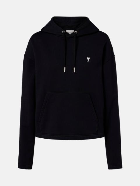 AMI Paris Ami de Cœur cotton jersey hoodie