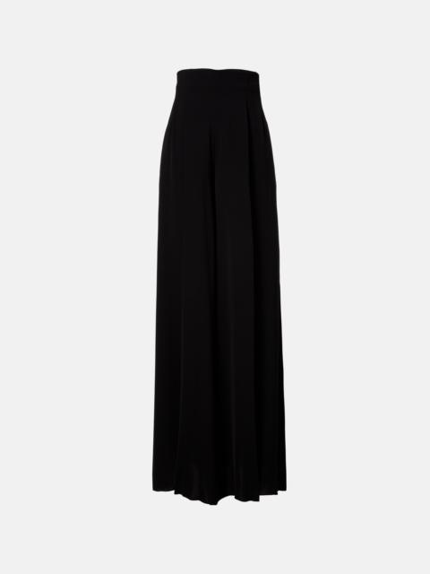 Max Mara Elegante cady wide-leg pants