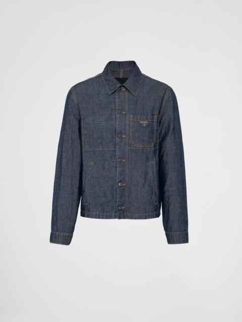 Prada Chambray blouson jacket