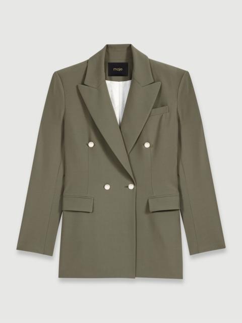 Slim-fit suit jacket