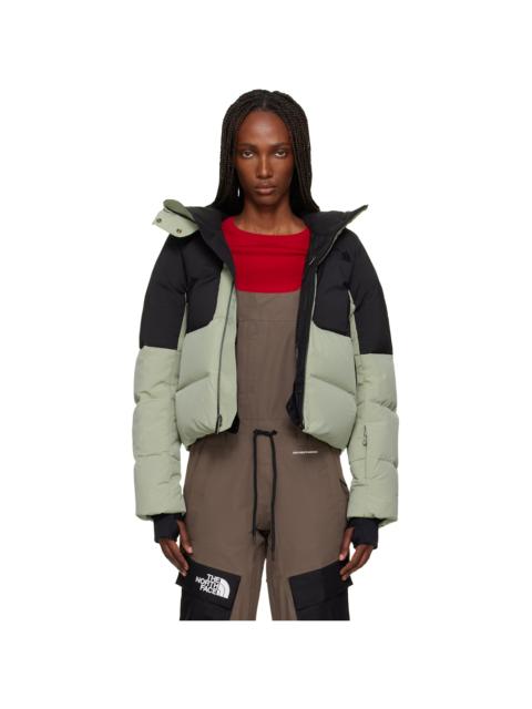 The North Face Green Cold Spell Cropped Down Snow Jacket
