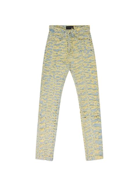 WHO DECIDES WAR Husk Skinny Jeans "Gold" 11200560007