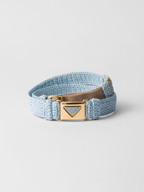 Prada Crochet belt