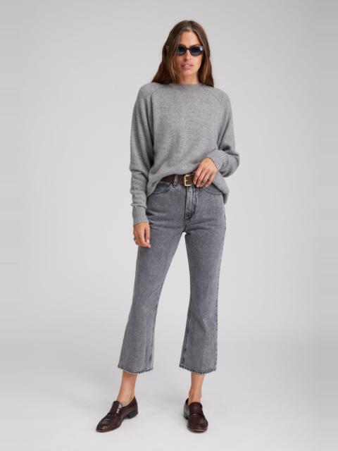 SPRWMN FRIDA CROP FLARE DENIM