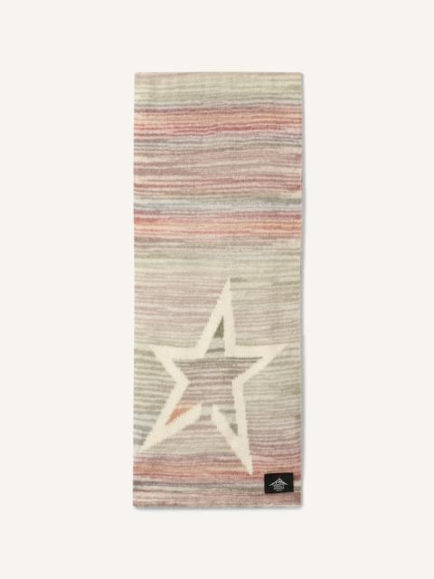 PERFECT MOMENT Wool & Mohair Pastel Striped Scarf