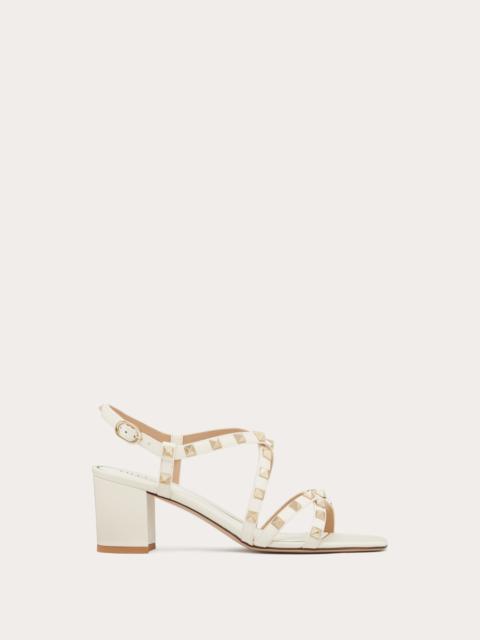 Valentino ROCKSTUD CALFSKIN SANDAL WITH STRAPS 60MM
