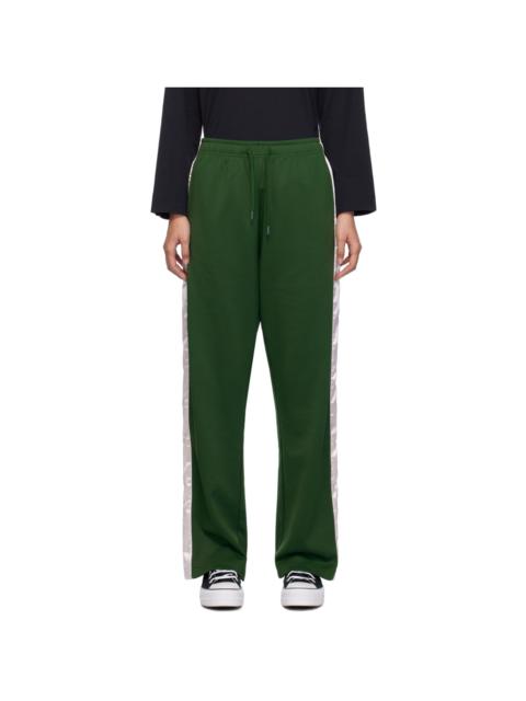 Stockholm Surfboard Club Green Trim Track Pants