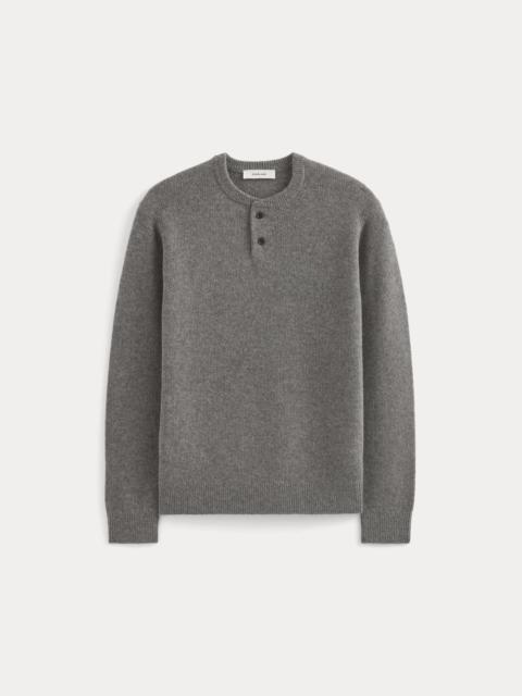 EVERLANE HENLEY IN WOOL CASHMERE