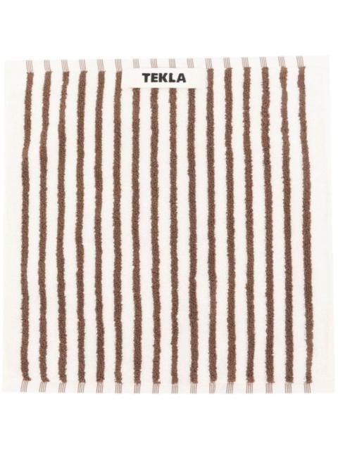 TEKLA Kodiak Stripes face towel (30cm x 30cm)