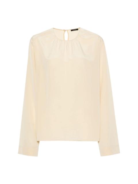 Braidwood silk blouse