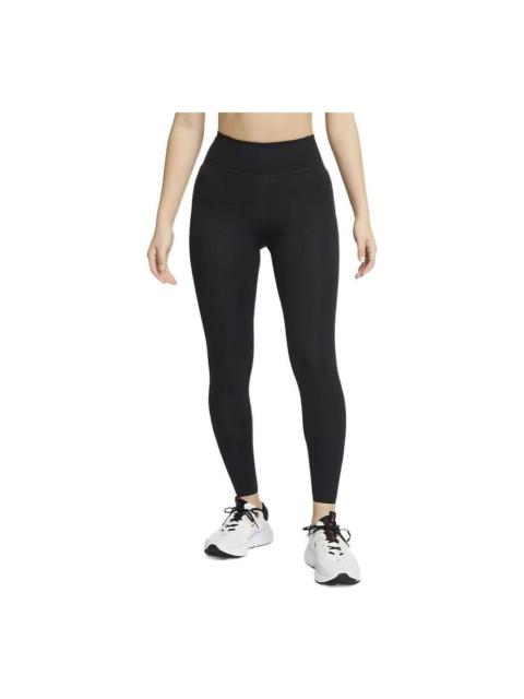 Nike (WMNS) Nike One Luxe Mid-Rise Pocket Leggings 'Black' AT3099-010