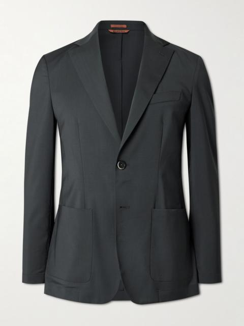 BARENA Borgo Virgin Wool-Blend Suit Jacket Gray