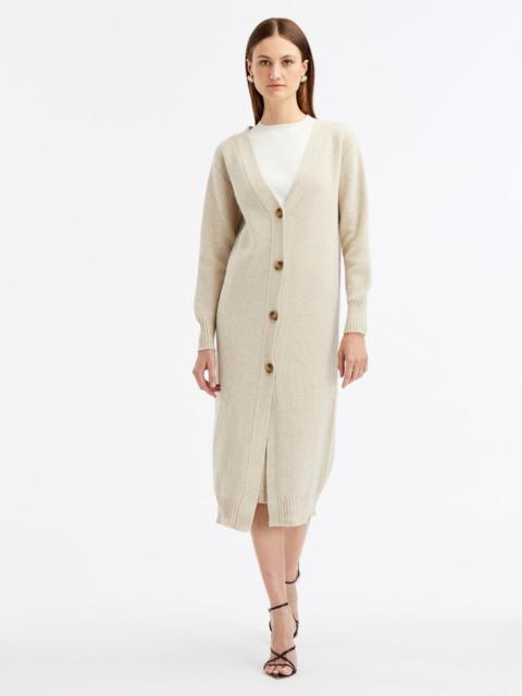 Oscar de la Renta CASHMERE LONG CARDIGAN