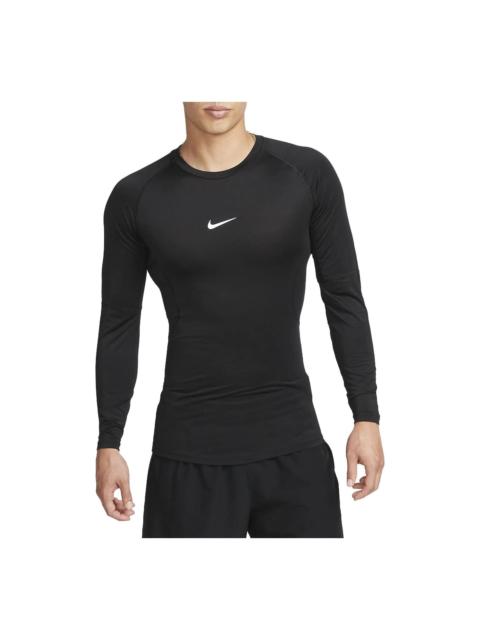 Nike Nike Pro Dri-FIT Tight Long-Sleeve Fitness Top 'Black' FB7920-010