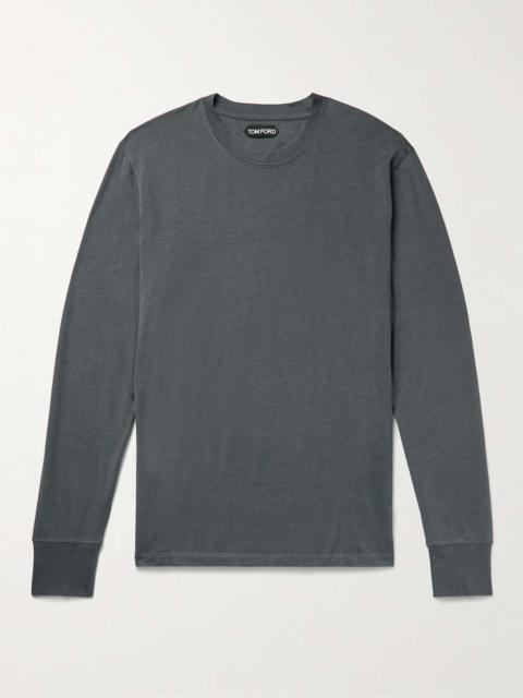 TOM FORD Lyocell and Cotton-Blend Jersey T-Shirt